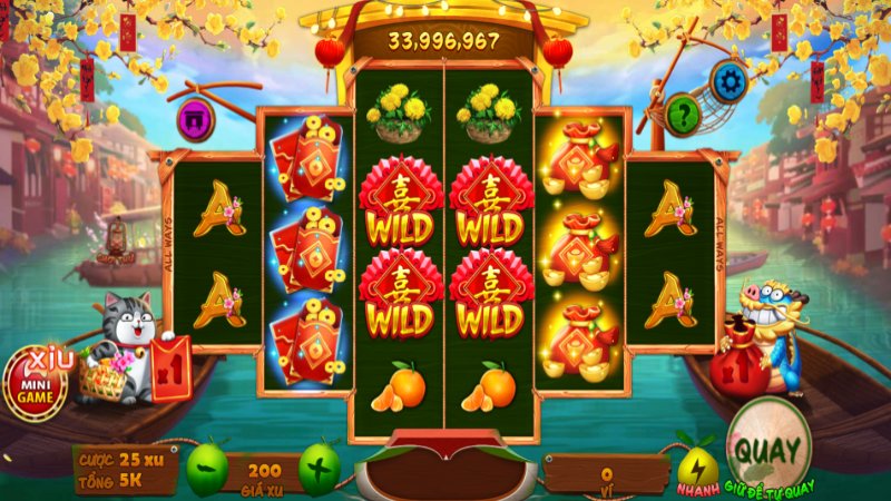Nổ Hũ Sắc Xuân Chợ Tết – Rinh lộc đầu năm cùng V9Bet 3 Nổ Hũ Sắc Xuân Chợ Tết